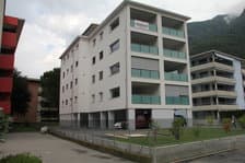 Aussenansicht des Gebäudes der Physiotherapie Erni in Bellinzona